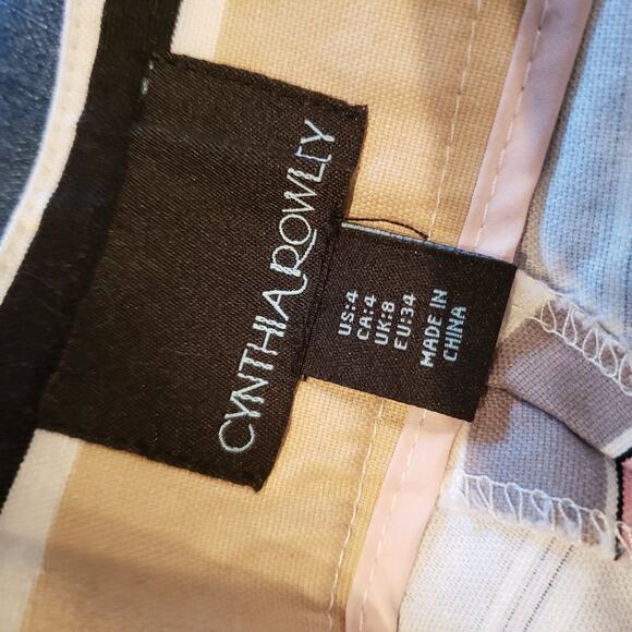Cynthia Rowley Striped Shorts - 4 - Picture 3 of 4